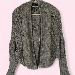 Chunky Cable Knit Open Cardigan
